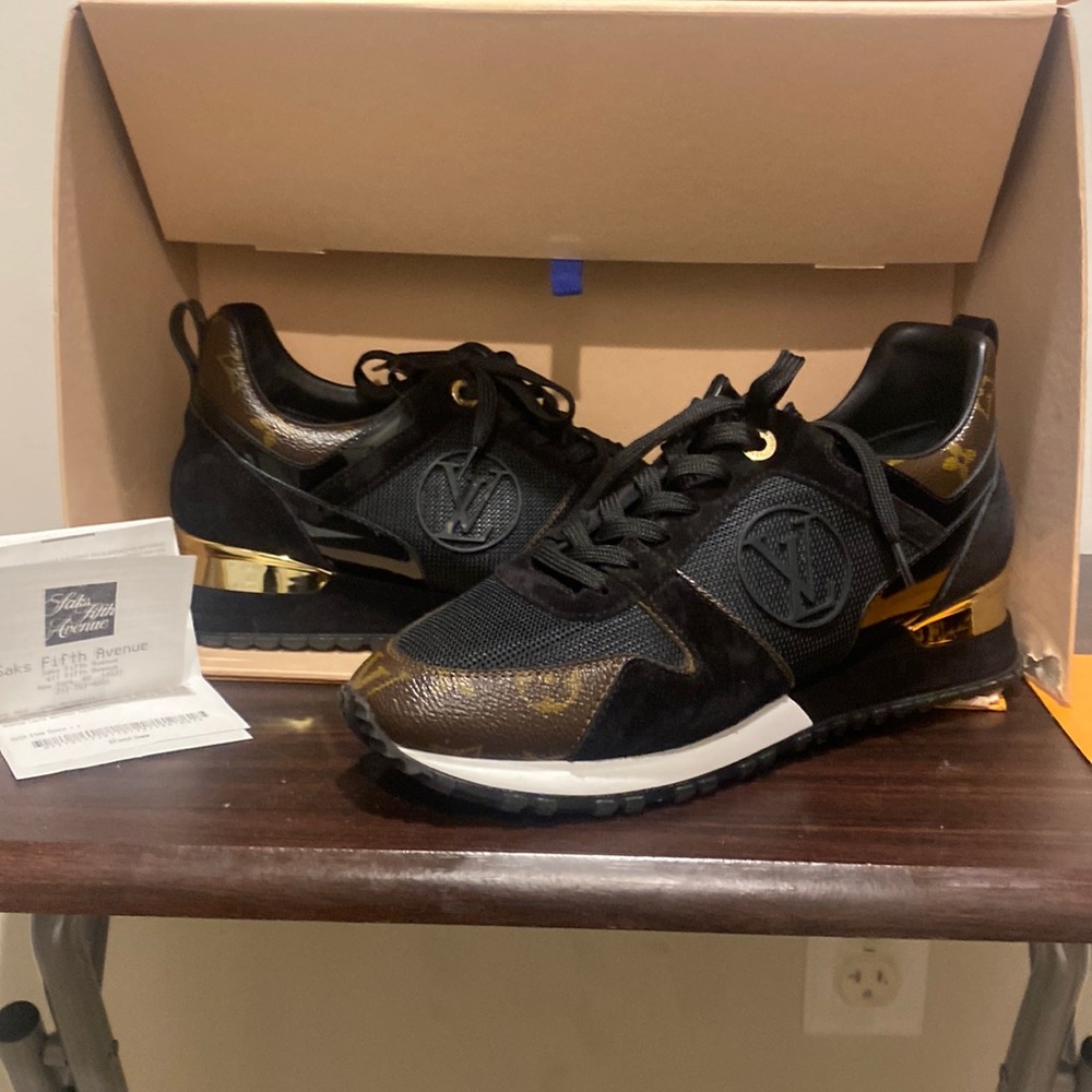 Louis Vuitton runaway sneaker black/brown